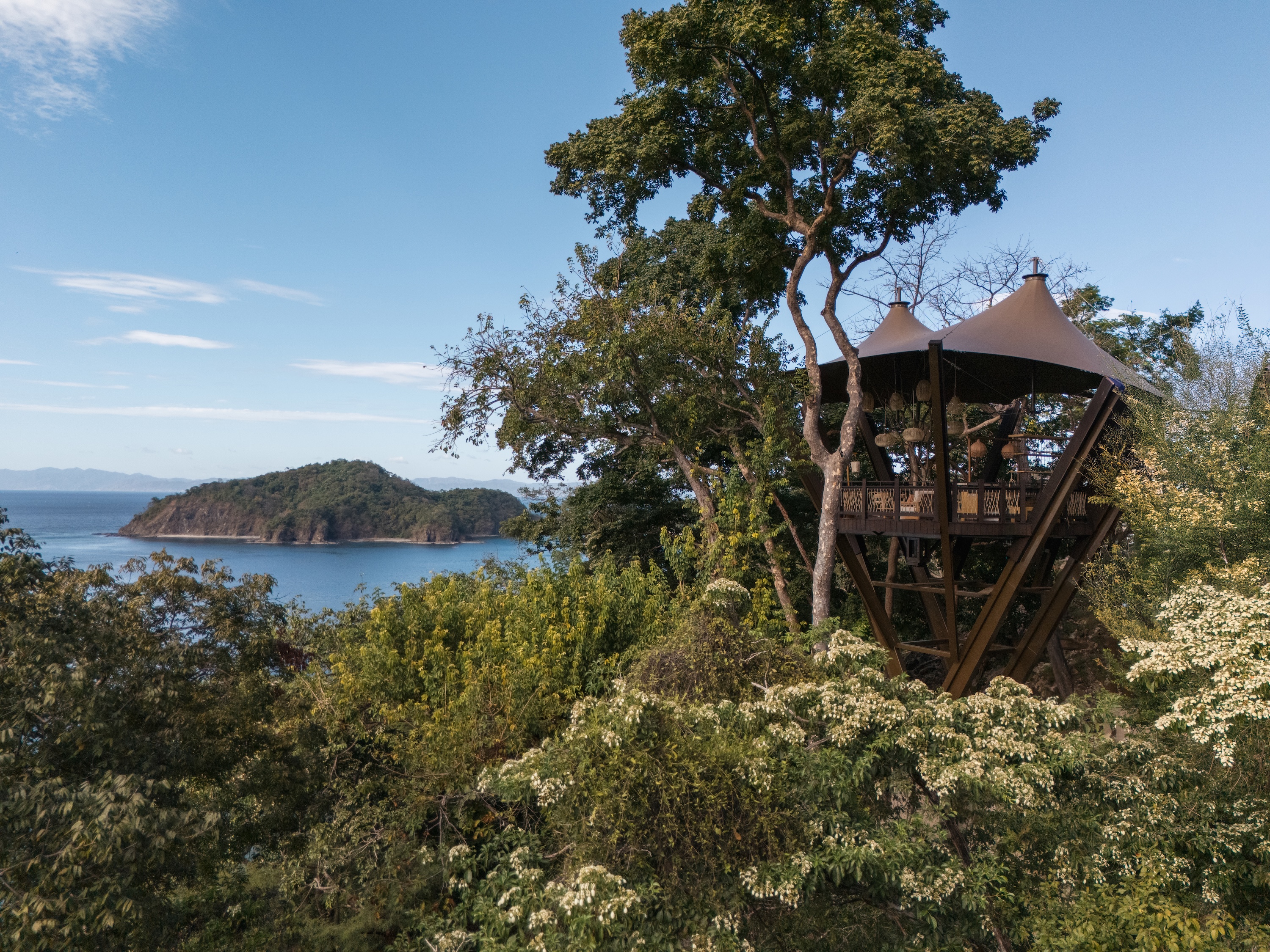 Ámbar treehouse restaurant at Nekajui Peninsula Papagayo, a Ritz-Carlton Reserve